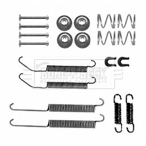 Borg & Beck Parking Brake Shoe Accessory Kit Rear BBK6333