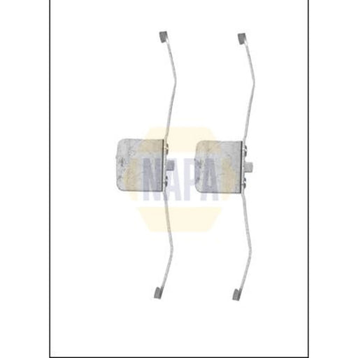 NAPA Brake Pad Accessory Fitting Kit Front NFK1026