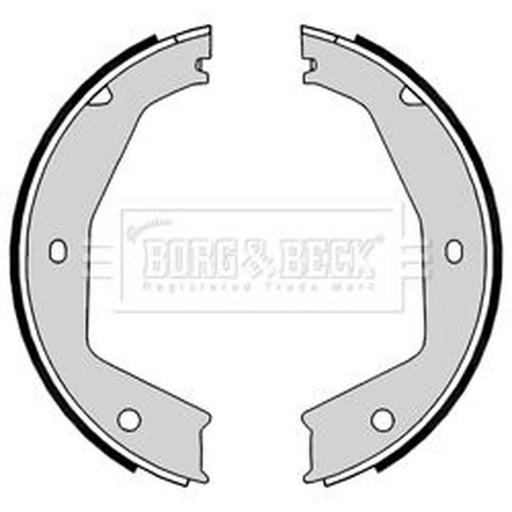 Borg & Beck Parking Brake Shoe Set BBS6441