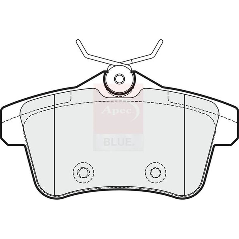 Apec Rear Brake Pad Set PD3344