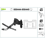 Valeo Electric Window Regulator Lifter Right Front 850445