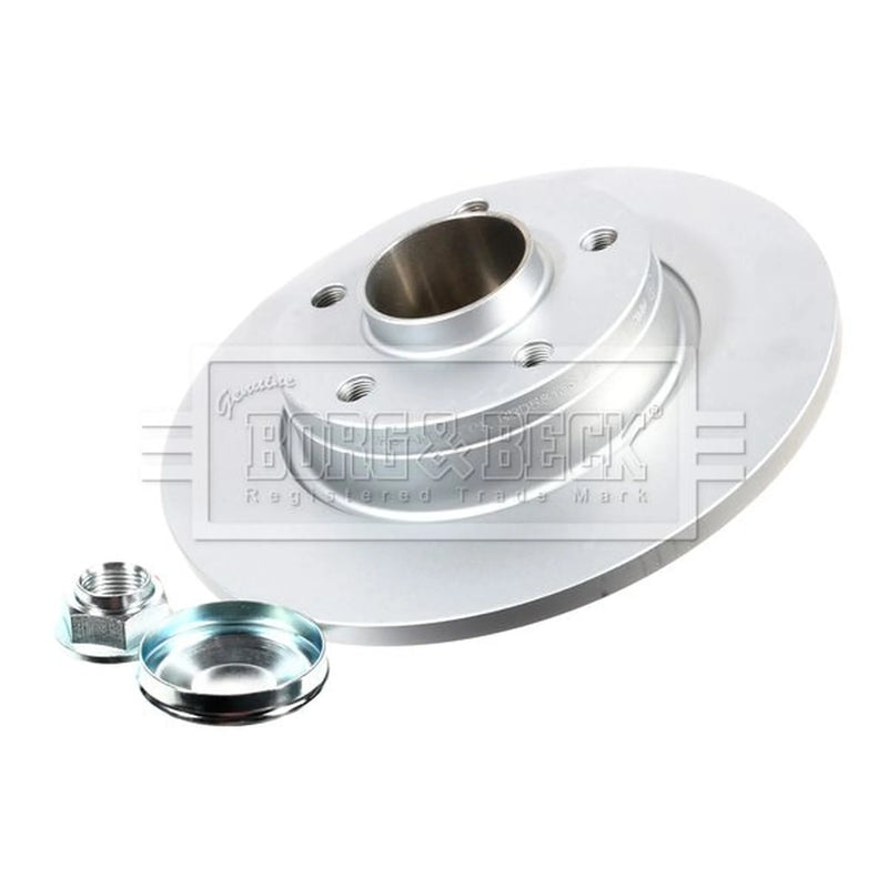 Borg & Beck 2 x Solid Rear Brake Discs BBD5813S-x2