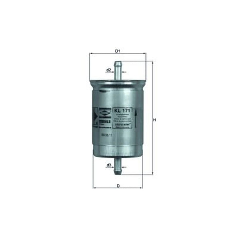 Mahle Fuel Filter Element KL 171
