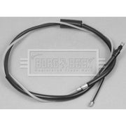 Borg & Beck Handbrake Cable Right Rear BKB2617