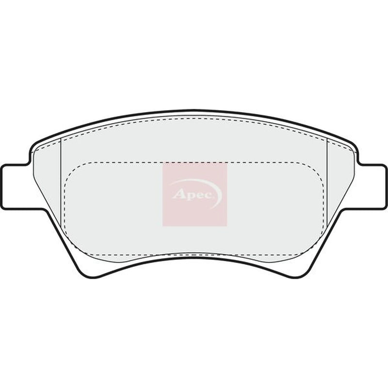 Apec Front Brake Pad Set PAD1308