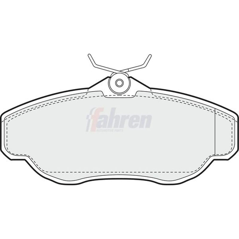 Fahren Front Brake Pad Set FBP3295