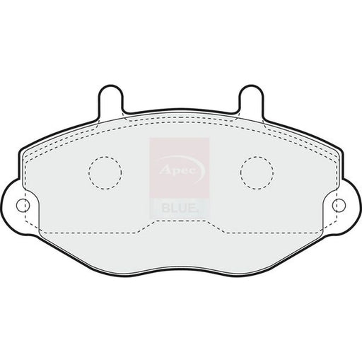 Apec Front Brake Pad Set PD3447