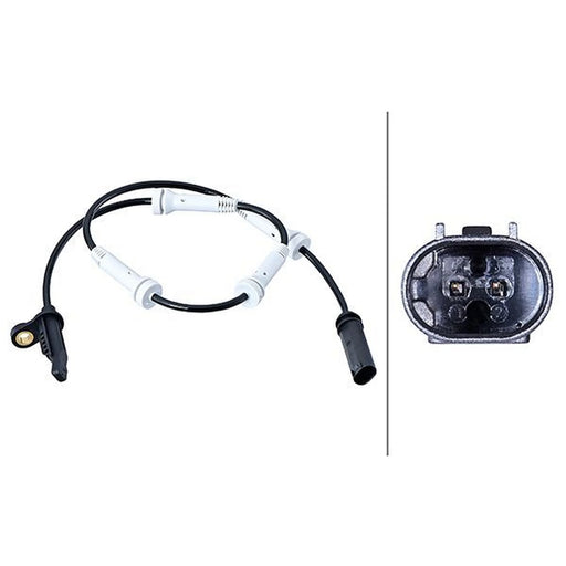 Hella ABS Wheel Speed Sensor Rear 6PU 358 216-161