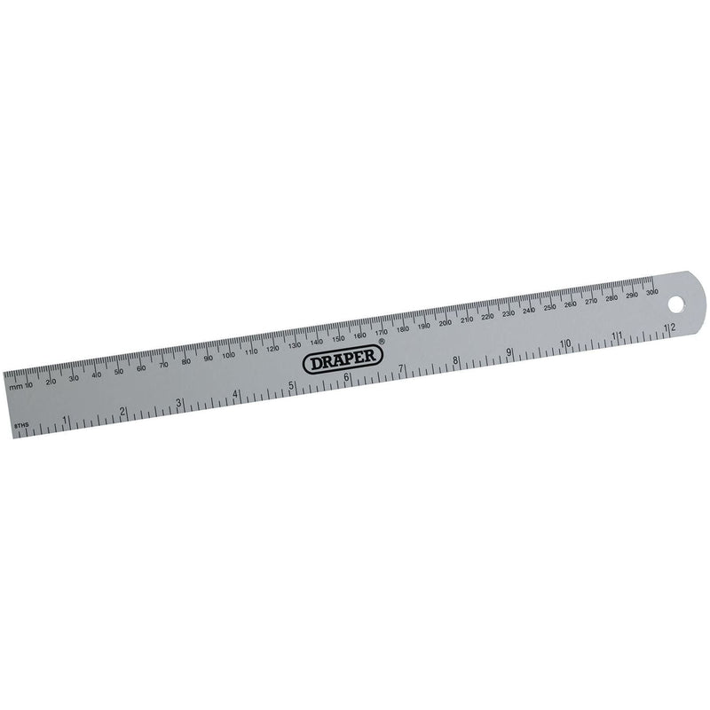 Draper Aluminium Rule, 300mm/12" 52191 Draper  - Town Parts