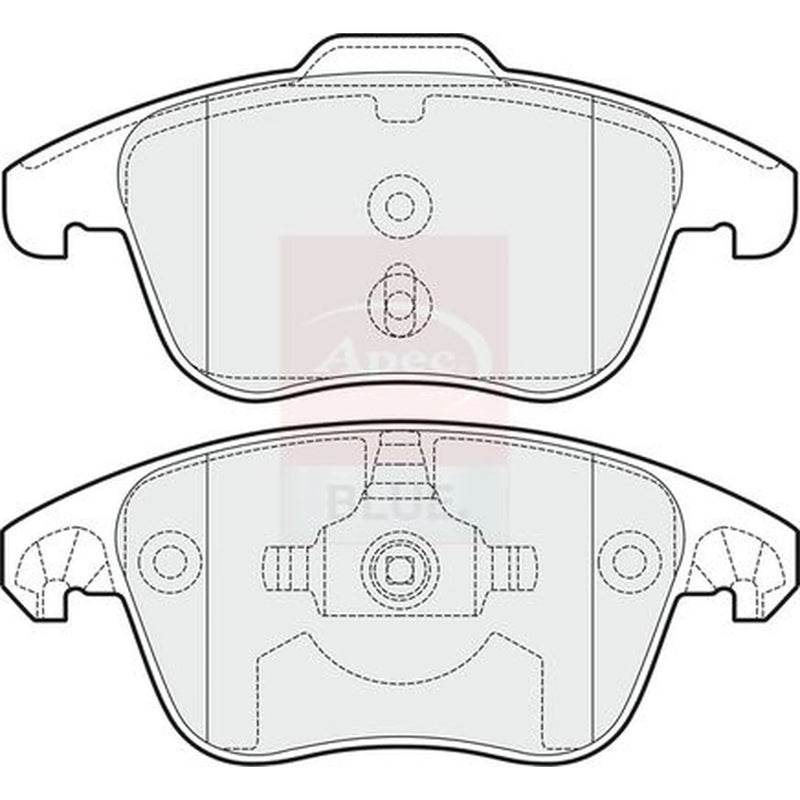 Apec Front Brake Pad Set PD3215