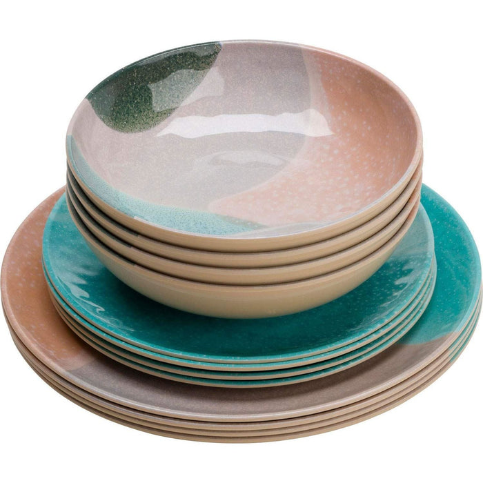 Dunes 12Pc Dinner Set DUN0112 - Flamefield - Van Life Living