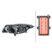 Hella Headlight Headlamp PY21W Right 1LL 011 165-781