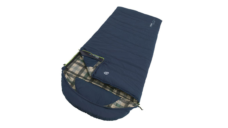 Outwell Camper Lux Deep Blue Single Sleeping Bag - Outwell - Van Life Living