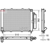 Denso Complete Cooling Module fits Renault Kangoo 2001-2018 1.2 1.5 1.6