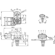 Bosch Intake Air Temperature Sensor 0 261 230 280