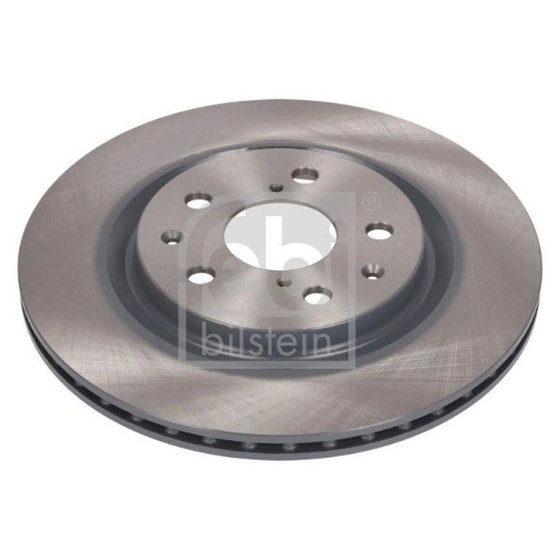 Febi 2 x Internally Vented Rear Brake Discs 198768