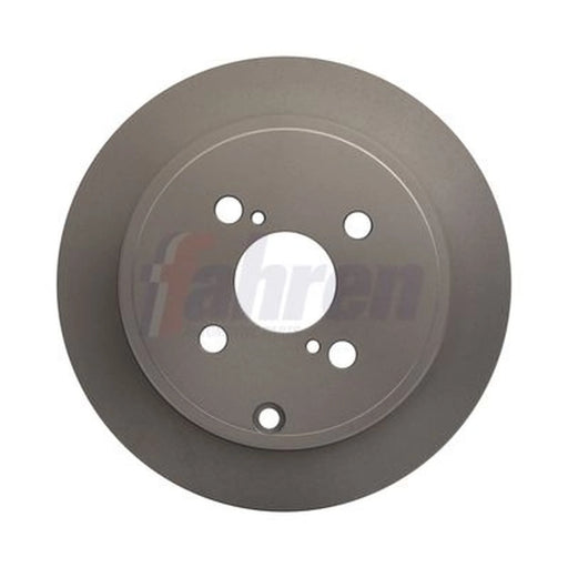 Fahren 2 x Solid Brake Discs fits Toyota Corolla 1997-2008 1.4 1.6