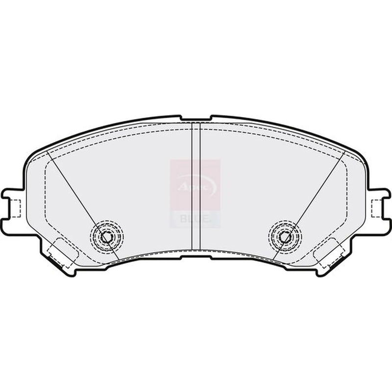 Apec Front Brake Pad Set PD3674