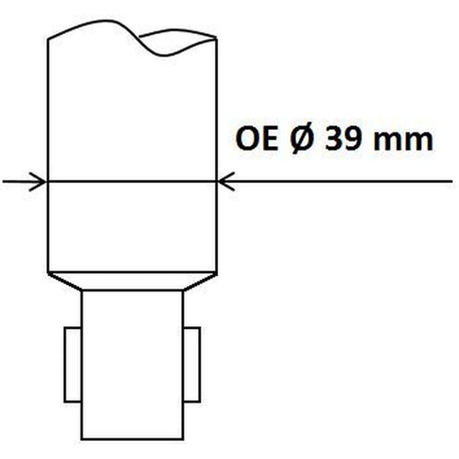 KYB Shock Absorber Damper Strut Rear 3438001