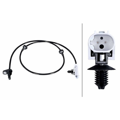 Hella ABS Wheel Speed Sensor Front 6PU 358 216-391
