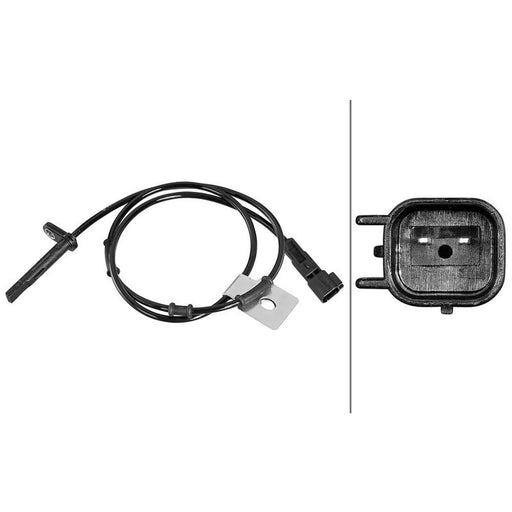 Hella ABS Wheel Speed Sensor Front 6PU 358 218-581
