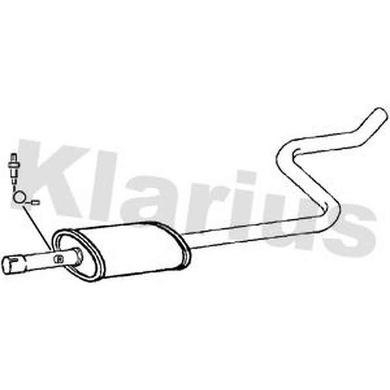 Klarius Box With Centre Pipe Centre CL325E