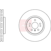 Apec 2 x Vented Front Brake Discs DSK2366-x2
