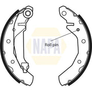 NAPA Brake Shoe Set Axle Kit NBS1033