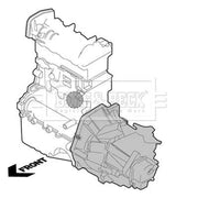 Borg & Beck Engine Mount Mounting BEM4058