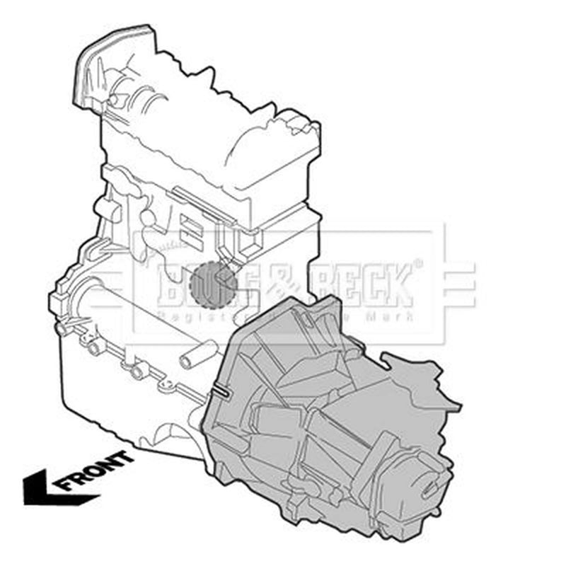 Borg & Beck Engine Mount Mounting BEM4309