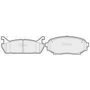 Fahren Front & Rear Pads fits Mazda MX-5 1990-1998 1.6