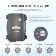 Renogy REGO 12V 60A MPPT Solar Charge Controller - Dyna-mo Solar - Van Life Living