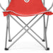 Vw Folding Camping Chair Red OL0197 - Board Masters - Van Life Living