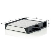 MANN-FILTER Cabin Air Filter (Pollen Filter) CUK 2430