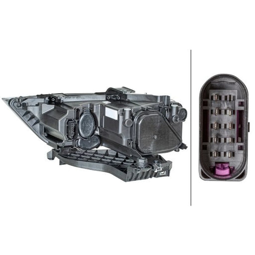 Hella Headlight Headlamp W21W Right 1LG 354 839-041