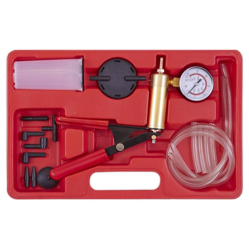 Sealey Vacuum Tester & Brake Bleeding Kit VS402 Sealey  - Town Parts