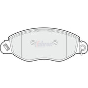 Fahren Front Brake Pad Set FBP3051