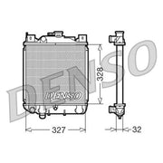 Denso Engine Radiator DRM47006