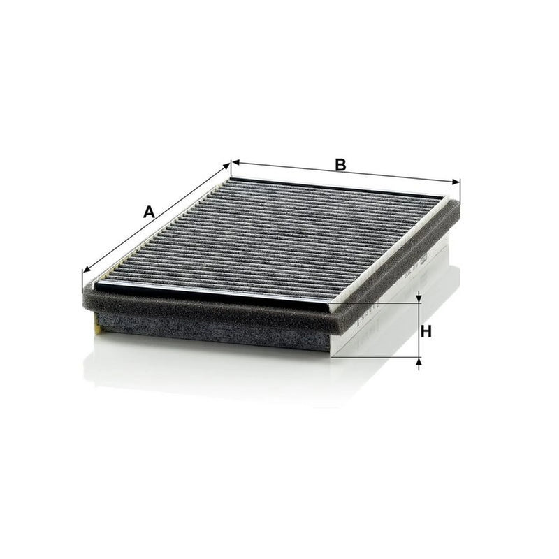 MANN-FILTER Cabin Air Filter (Pollen Filter) Eng.compart. pas CUK 3020