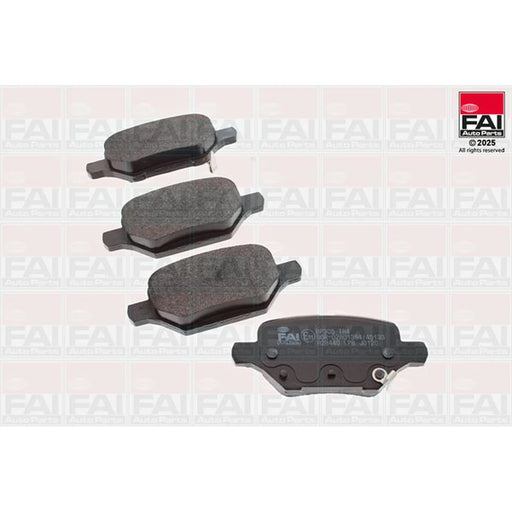 FAI Rear Brake Pad Set BP305