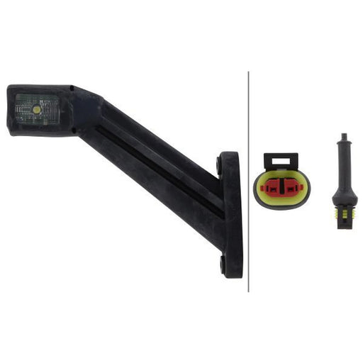 Hella Lamp Po S Sml Rh Md12/24V 2XS 2XS Lateral Mounting 2XS 011 744-061 1 087