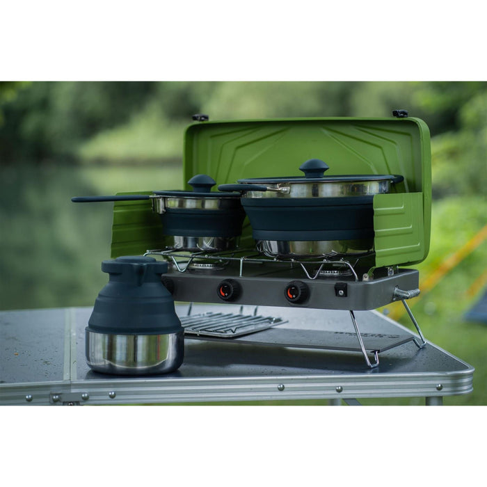 Vango Cuisine 1.5L Collapsible Camping Kettle - Vango - Van Life Living