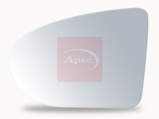 Apec Red Exterior Wing Mirror Glass AMS2153