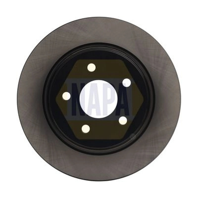 NAPA 2 x Solid Rear Brake Discs NBD5530-x2