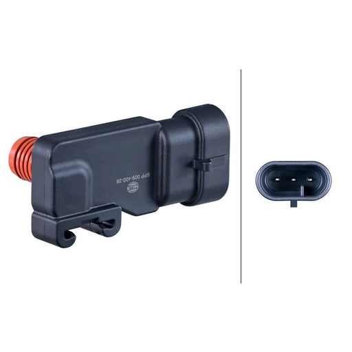 Hella Turbo Boost Pressure Sensor 6PP 009 400-281