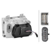 Hella Headlight Headlamp H1/H1 Left 1AH 007 774-011