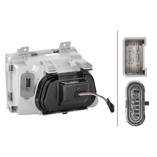 Hella Headlight Headlamp H1/H1 Left 1AH 007 774-011