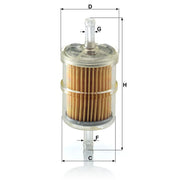 MANN-FILTER Fuel Filter Element WK 42/2