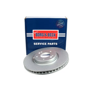 Borg & Beck 2 x Vented Front Brake Discs BBD6235S-x2