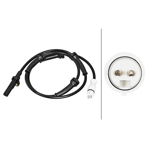 Hella ABS Wheel Speed Sensor Rear 6PU 358 217-031